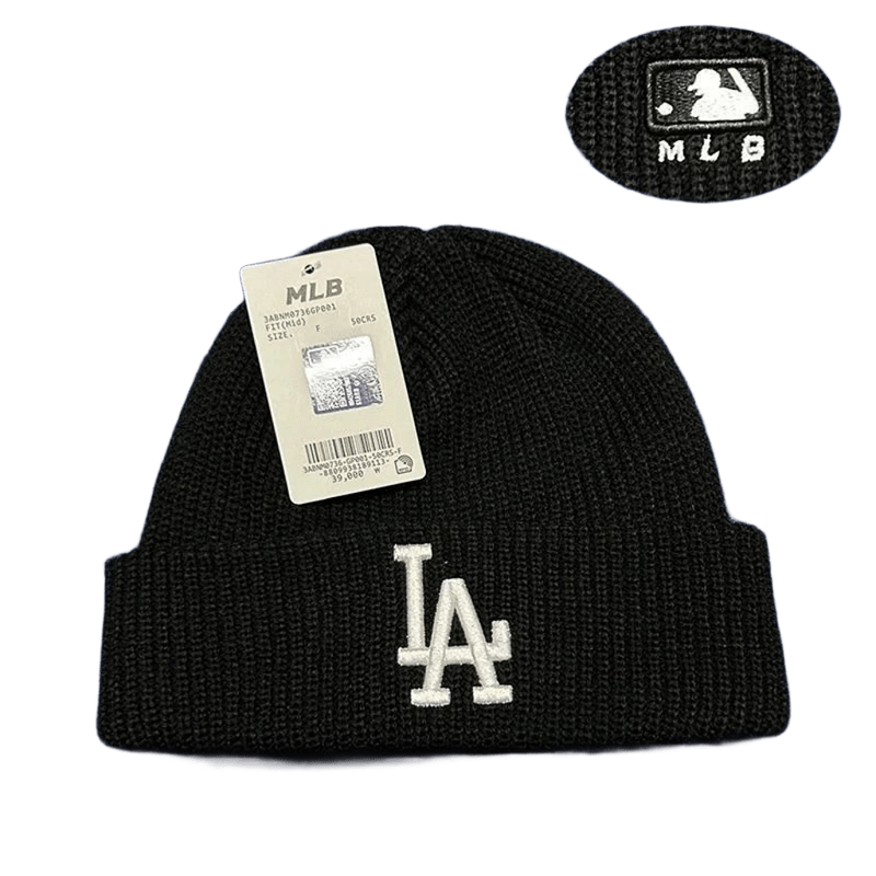 MLB LA Wool Knit Beanie: Unisex Winter Hat, Street Style