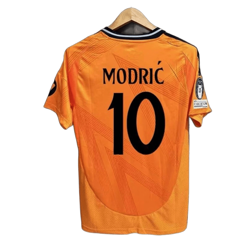 Modrić 10 Orange Breathable Quick-Dry Soccer Jersey