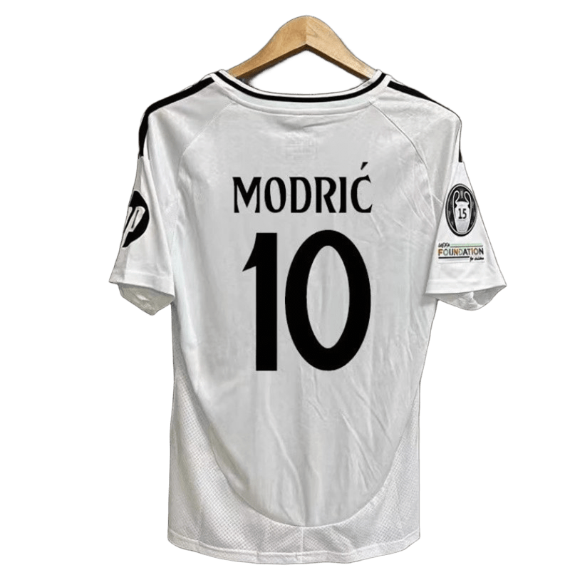 Modric 10 White Football Jersey - Breathable Quick-Dry