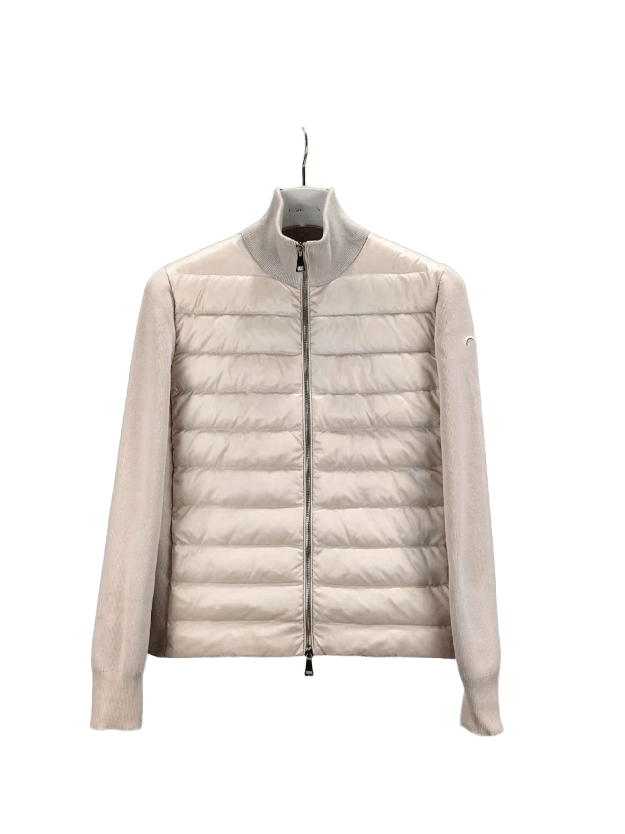 Moncler Beige Down Jacket: Unisex Winter Coat, Warm & Luxury