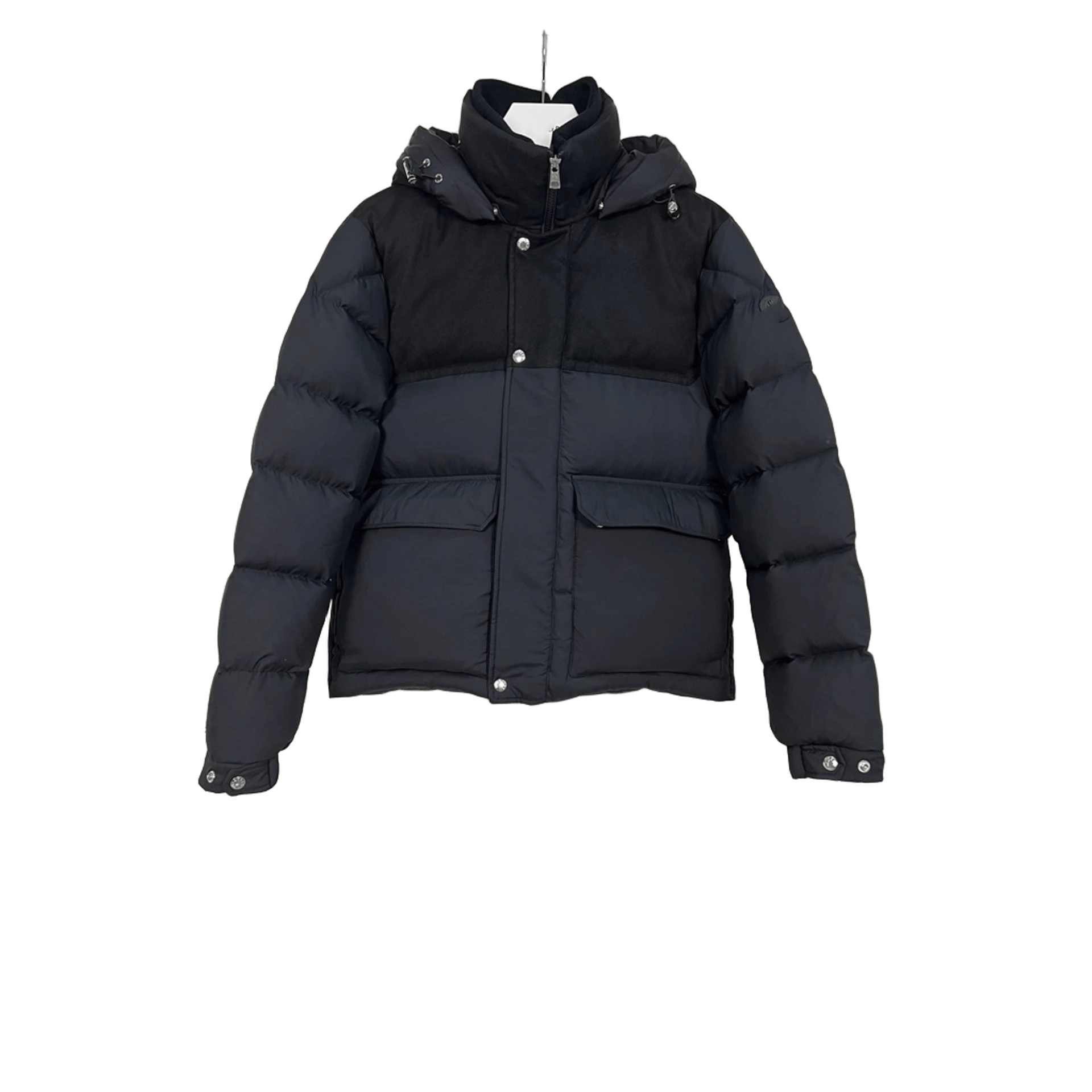 Moncler Black Down Jacket: Urban Warmth, Classic Style