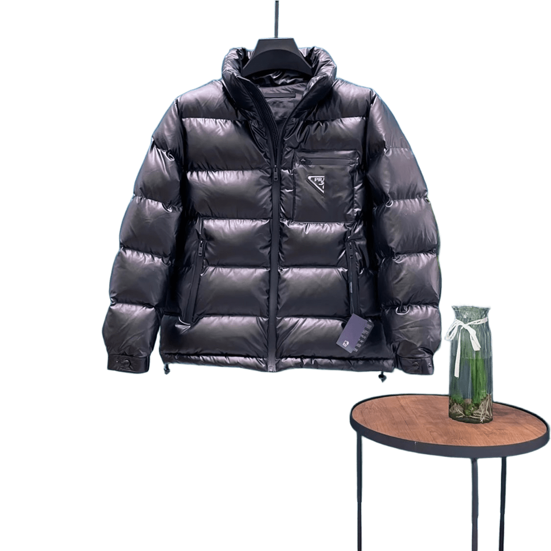 Moncler Black Down Jacket: Warm, Stylish Urban Coat
