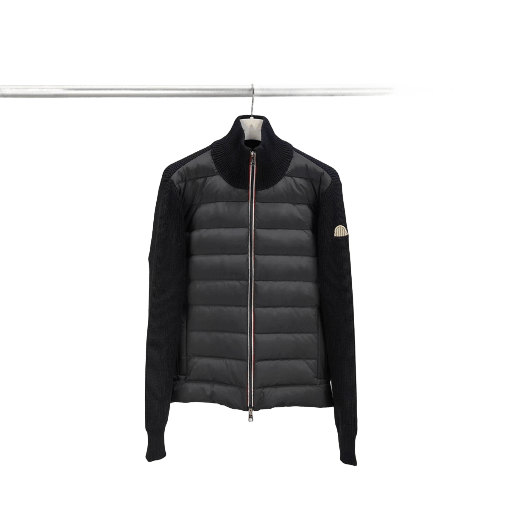 Moncler Black Down Jacket: Windproof, Warm Unisex Winter Coat