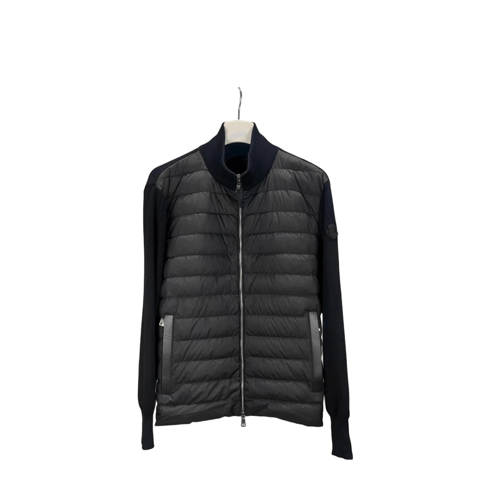 Moncler Black Down Puffer Jacket: Slim Fit, Unisex Urban Winter Coat
