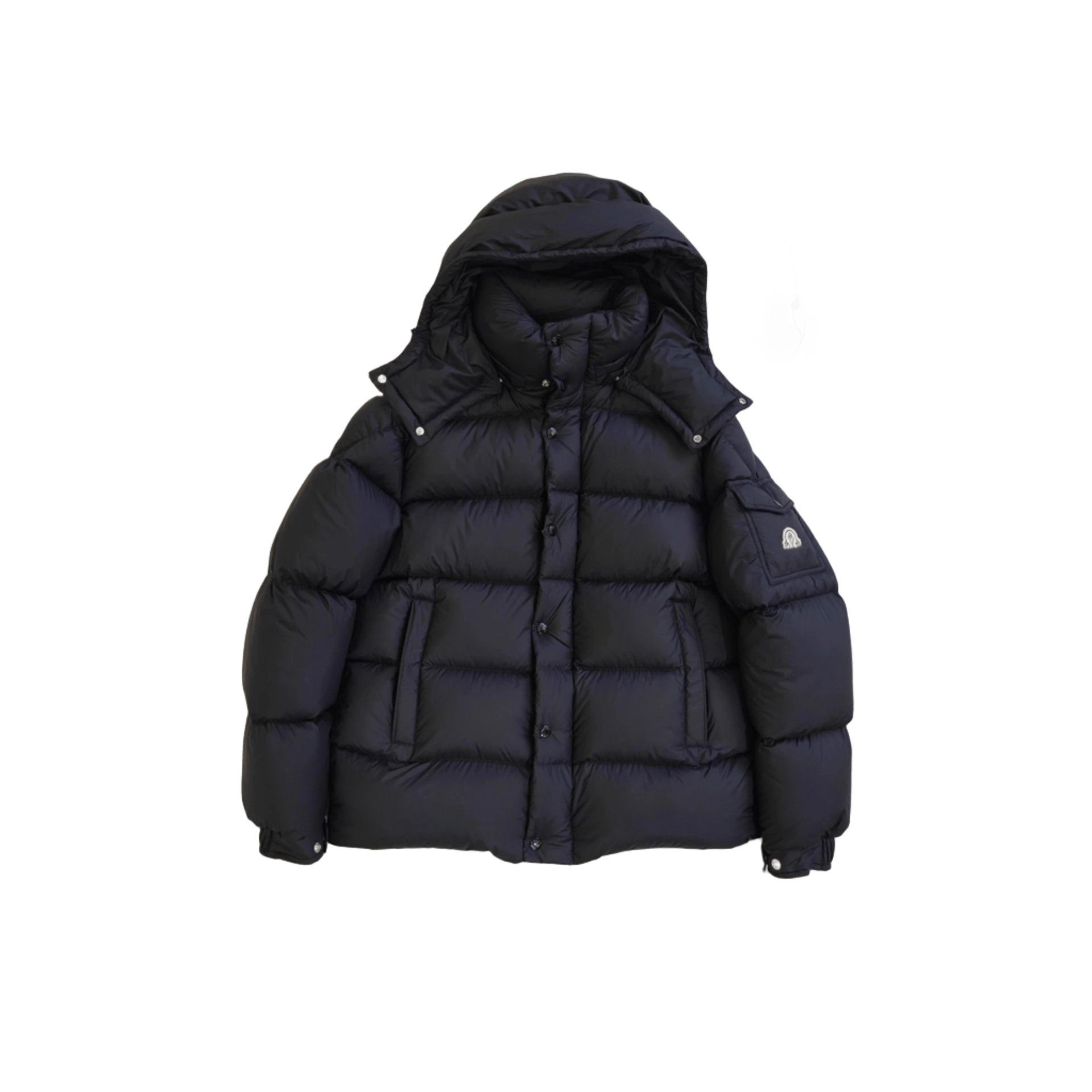Moncler Black Puffer Coat: Hooded Unisex Winter Jacket