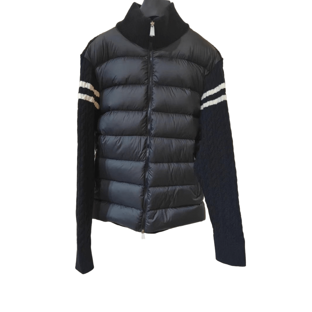 Moncler Black Quilted Down Jacket: Unisex Winter Coat