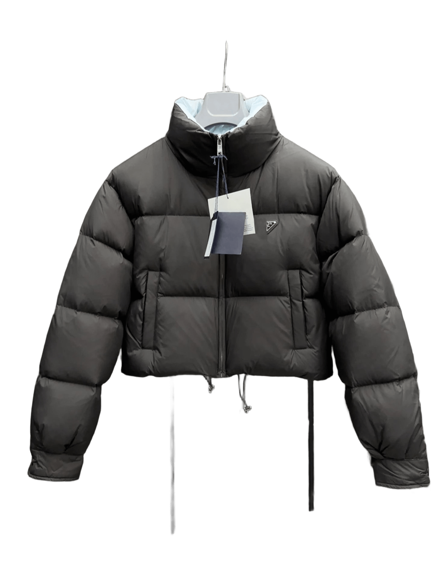 Moncler Black Stand-Collar Puffer Jacket: Unisex Short Winter Coat