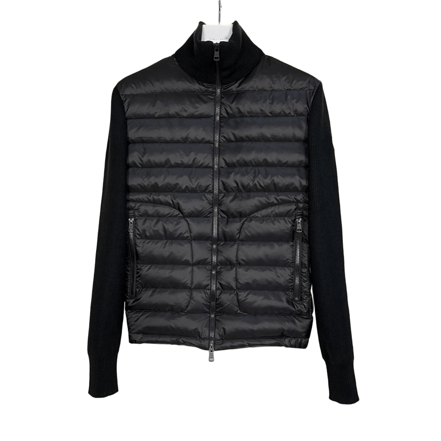 Moncler Men's Black Puffer Vest: Down Insulation, Winter Style