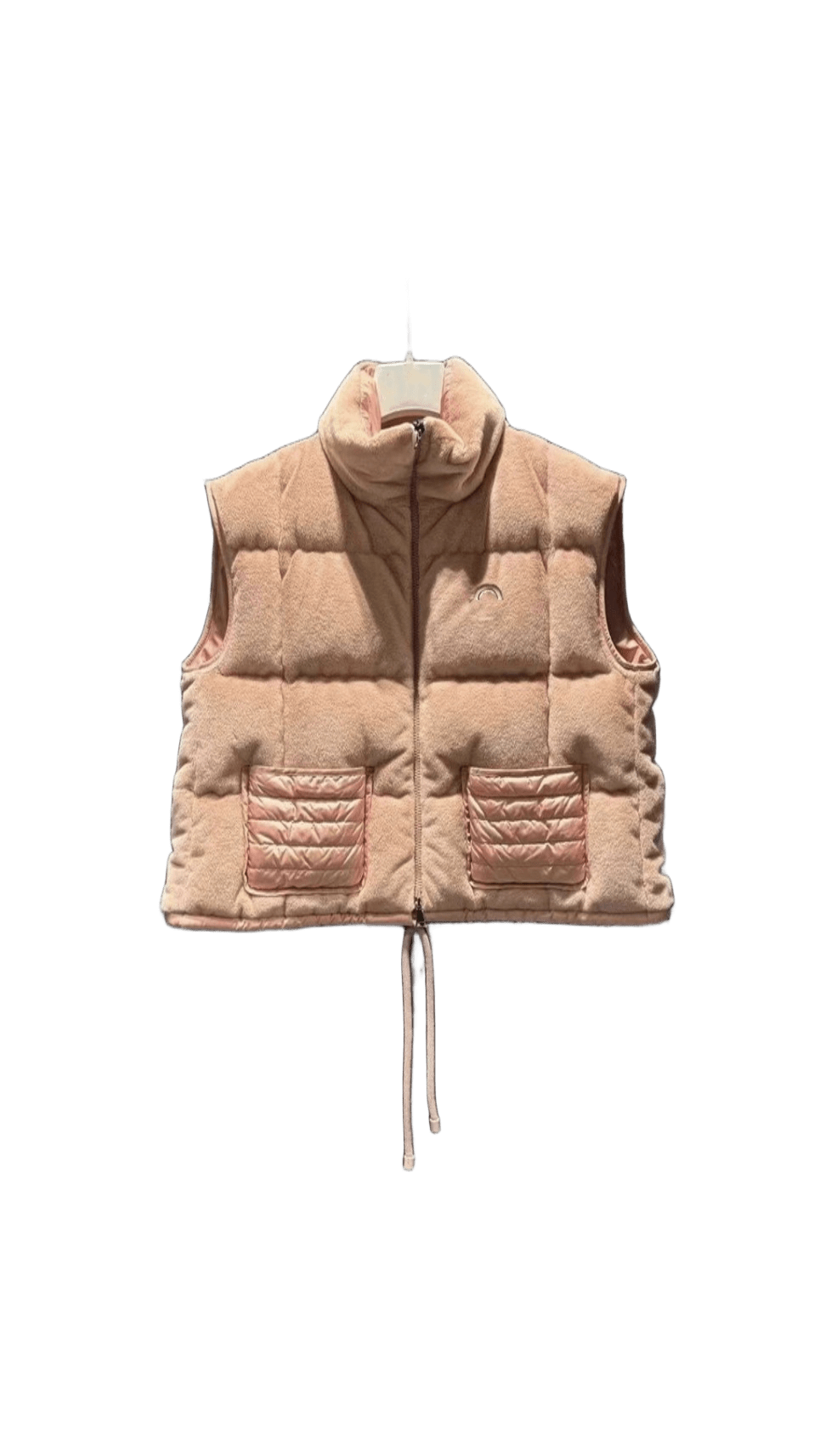 Moncler Pink Quilted Vest for Women: Classic & Warm