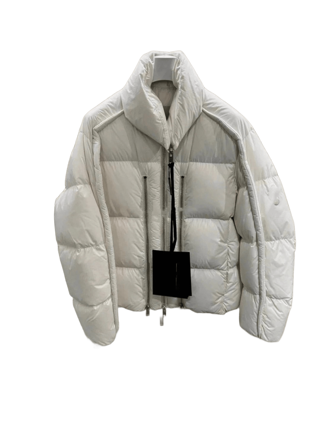 Moncler White Down Jacket: Classic, Warm & Stylish Urban Wear
