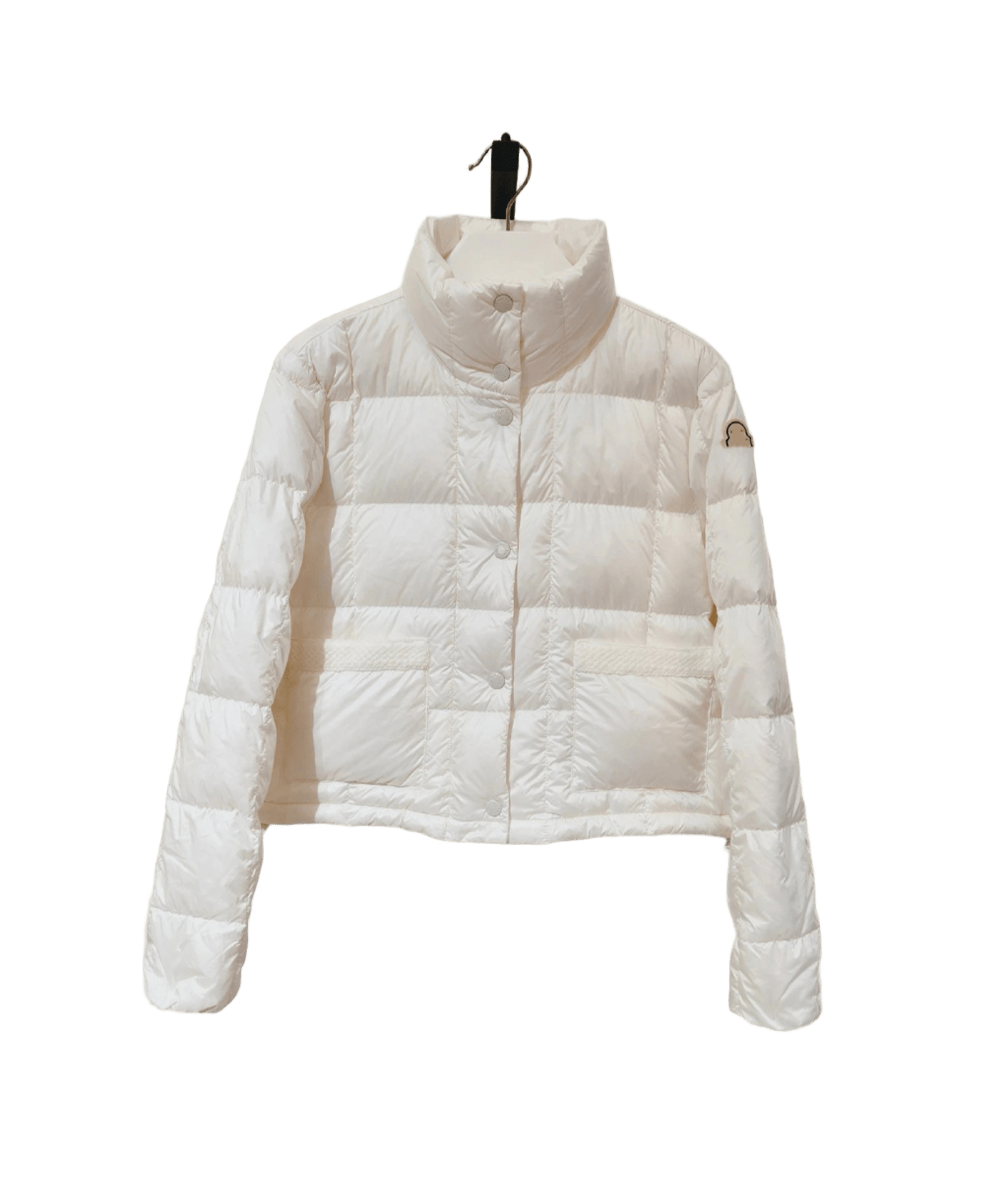 Moncler White Down Jacket: Unisex Winter Coat, Warm & Classic