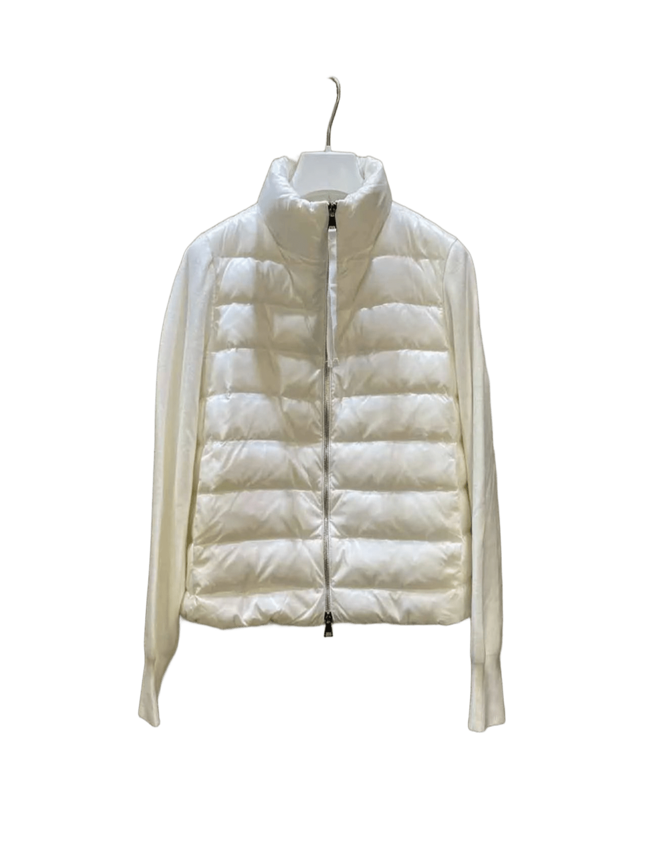 Moncler White Puffer Jacket: Unisex Winter Coat, Warm Down Fill