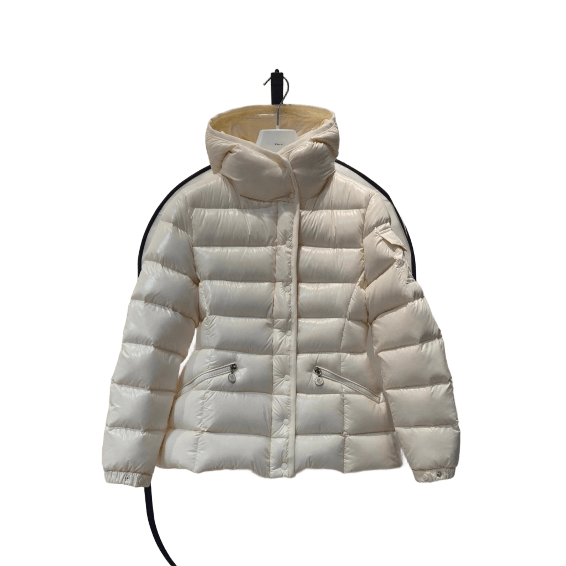 Moncler Women's Beige Puffer Jacket: Winter Warmth & Style