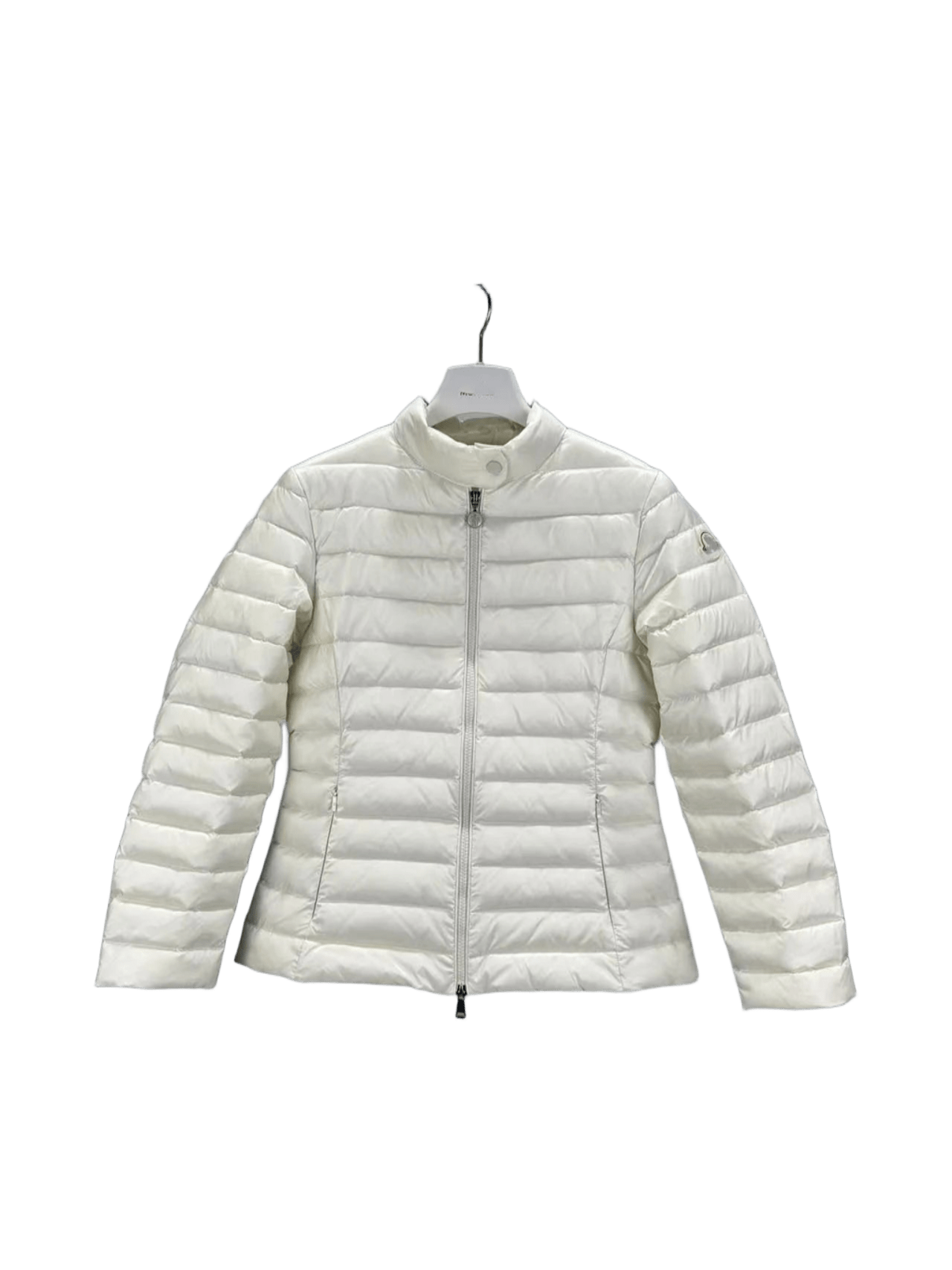 Moncler Women's White Down Jacket | Winter Warm Coat