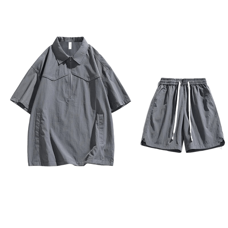 NASALIKE Grey Loungewear Set - Unisex Minimalist