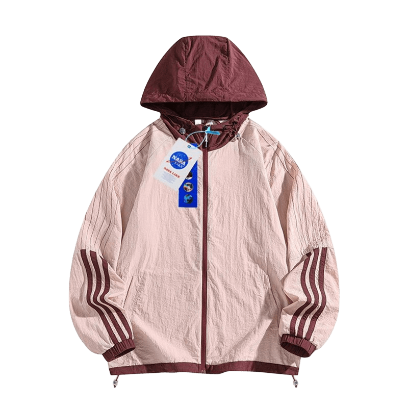 NASALIKE Light Pink UPF Sun Hoodie, Lightweight & Breathable