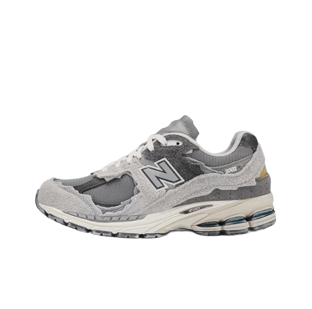 New Balance 2002R Light Grey Suede Retro Sneakers