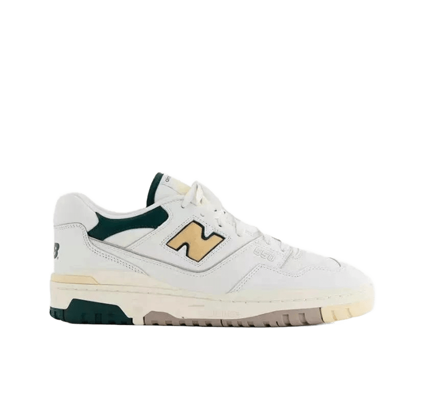 New Balance 574 White Leather Sneakers for Men & Women