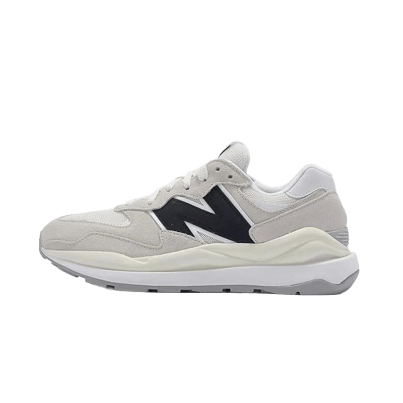 New Balance Grey Suede Retro Sneakers - Breathable Mesh
