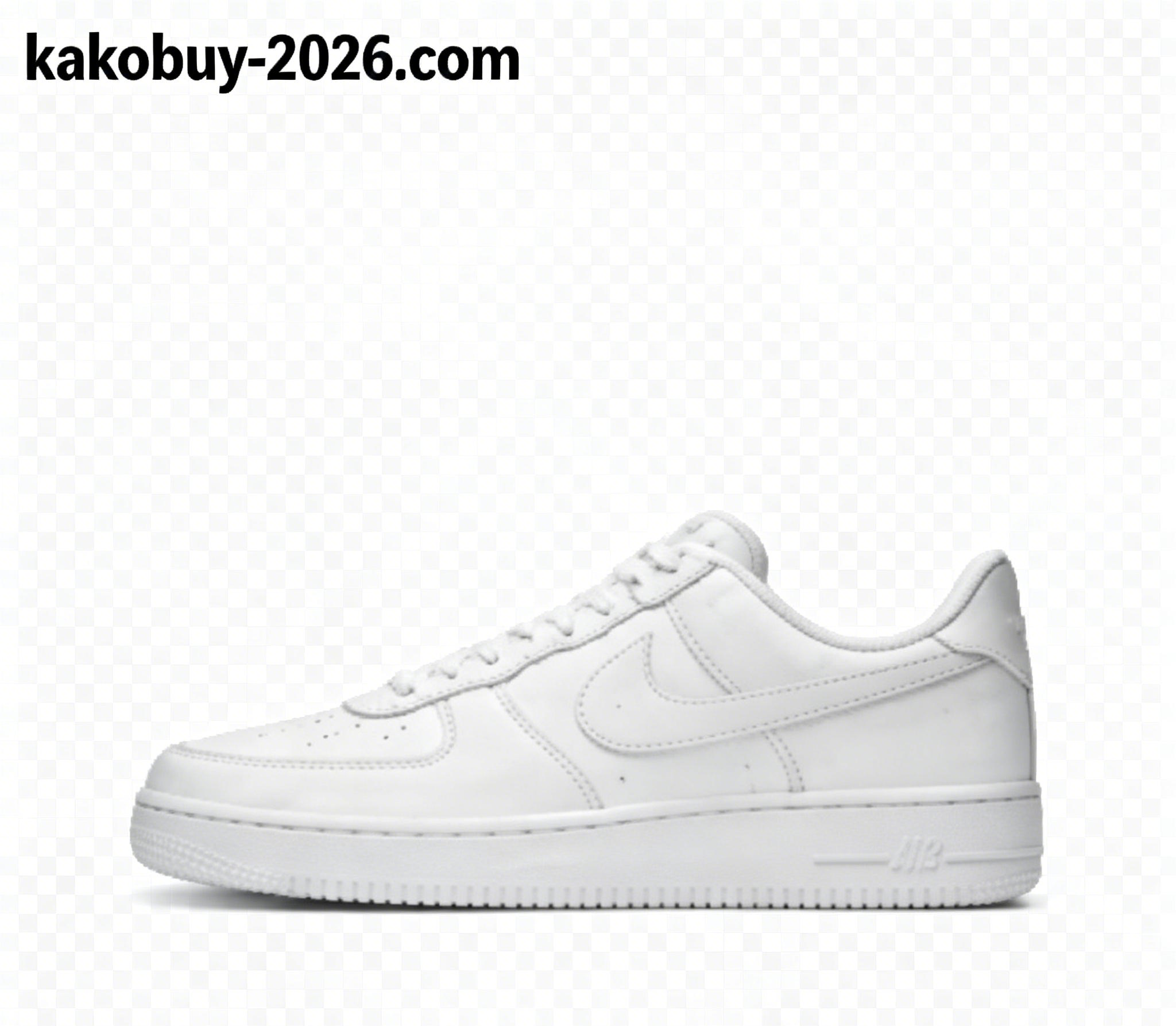 Nike Air Force 1 07 Easyon All White Leather Low Top Sneakers Unisex White