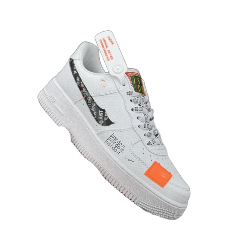 Nike Air Force 1 White Leather Unisex Sneakers