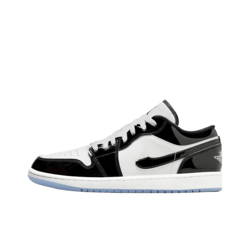 Nike Air Jordan Retro B&W Leather Sneakers, Unisex
