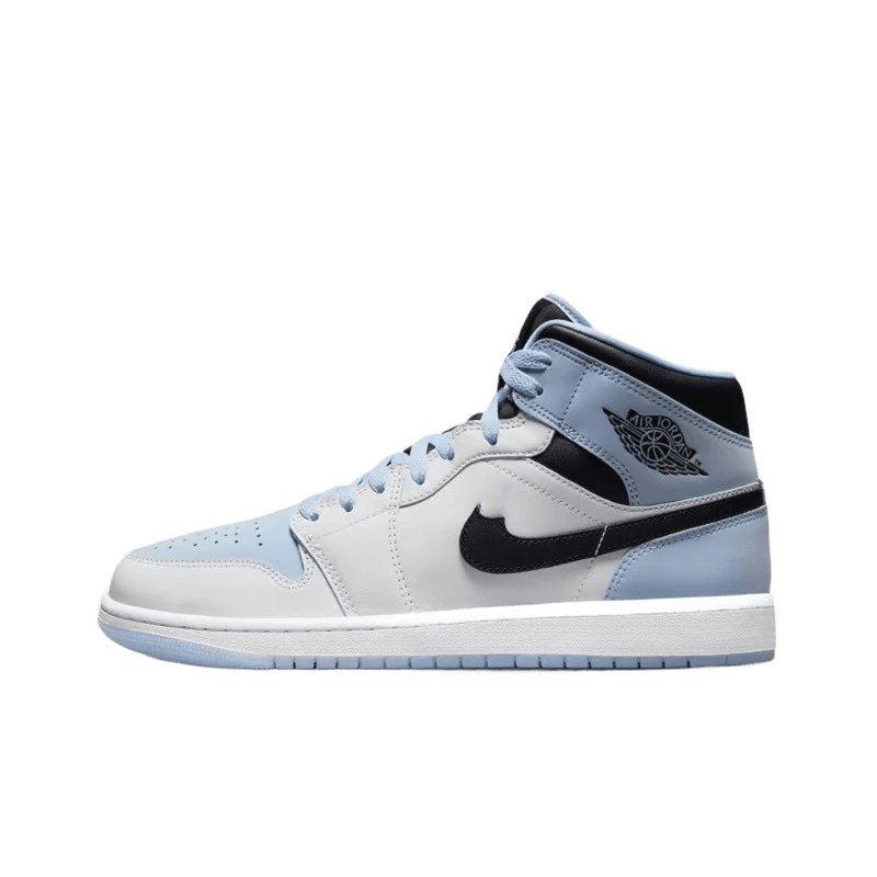 Nike Air Jordan Retro High Blue/White Leather Sneakers