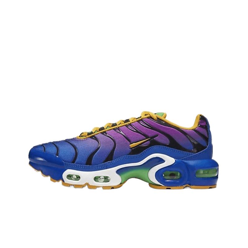 Nike Air Max 90 Retro: Blue Purple Wave Cushioned Shoes