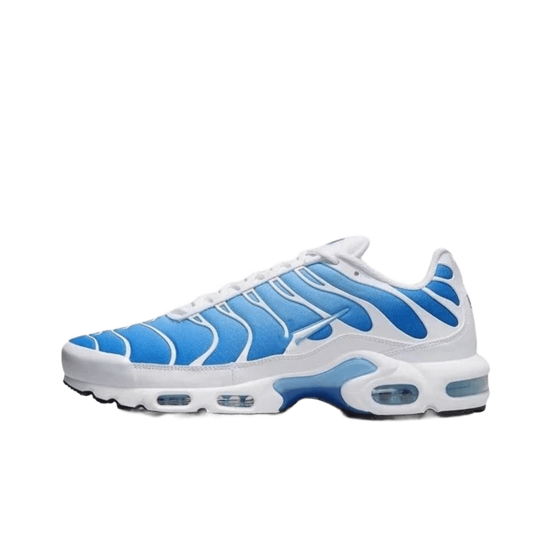 Nike Air Max Blue White Wave Mesh Cushioned Sneakers