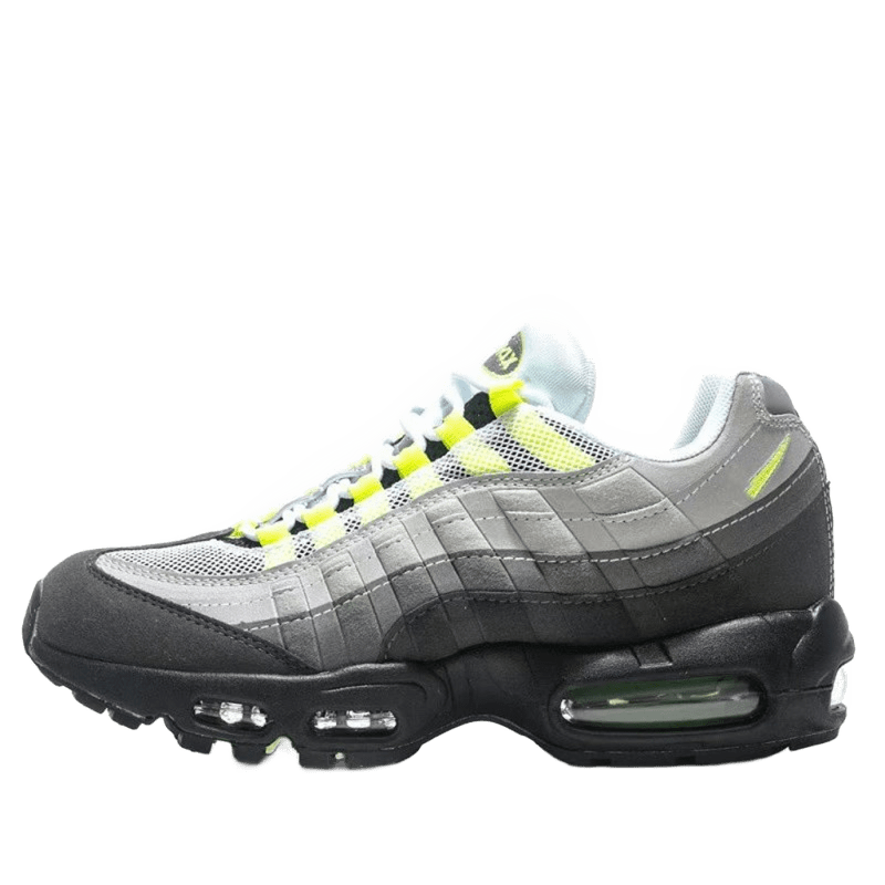 Nike Air Max Grey Black Leather Mesh Retro Sneakers