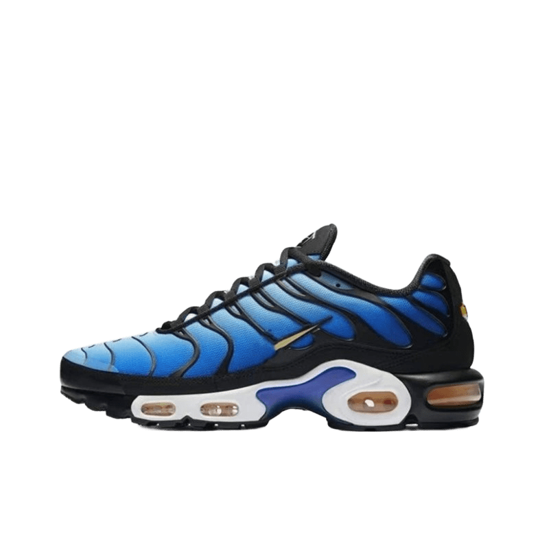 Nike Air Max Plus Blue Black Wave Mesh Cushion Sneakers