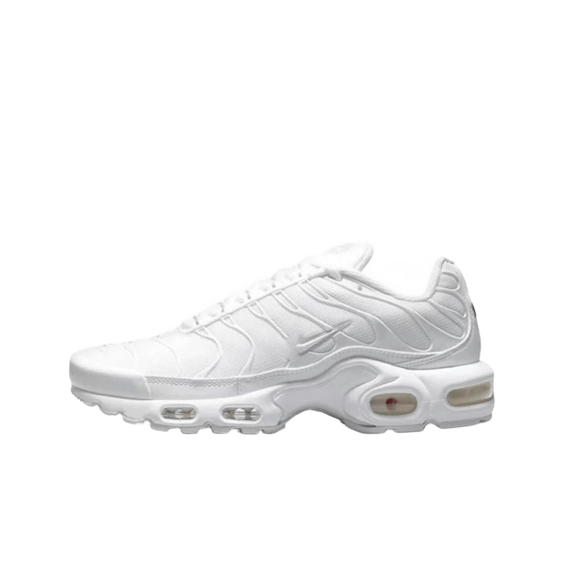 Nike Air Max White Mesh Cushioned Sneakers - Breathable