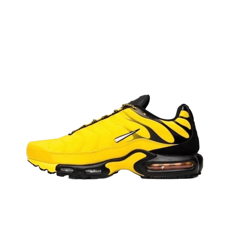 Nike Air Max Yellow Retro Sneakers: Cushion & Style