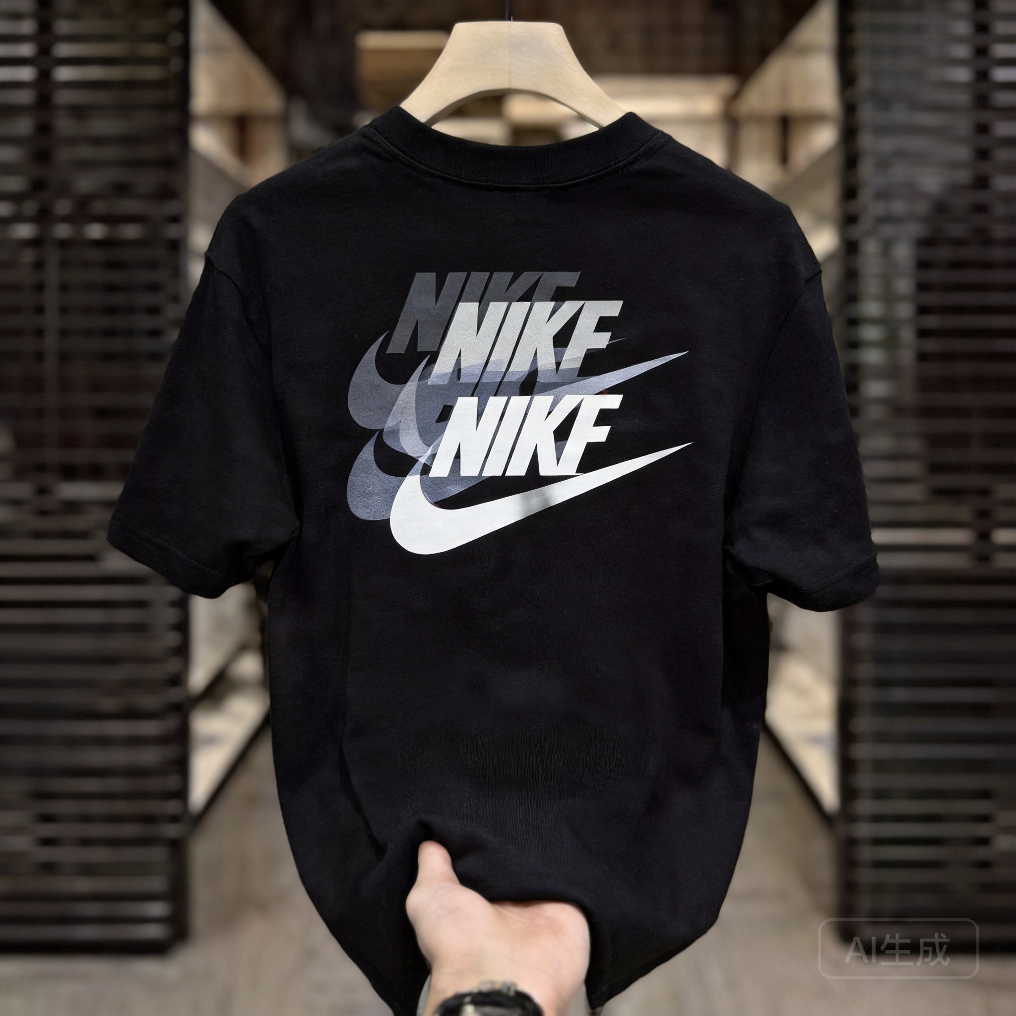 Nike Black Athletic Wear: Breathable, Modern Unisex Apparel