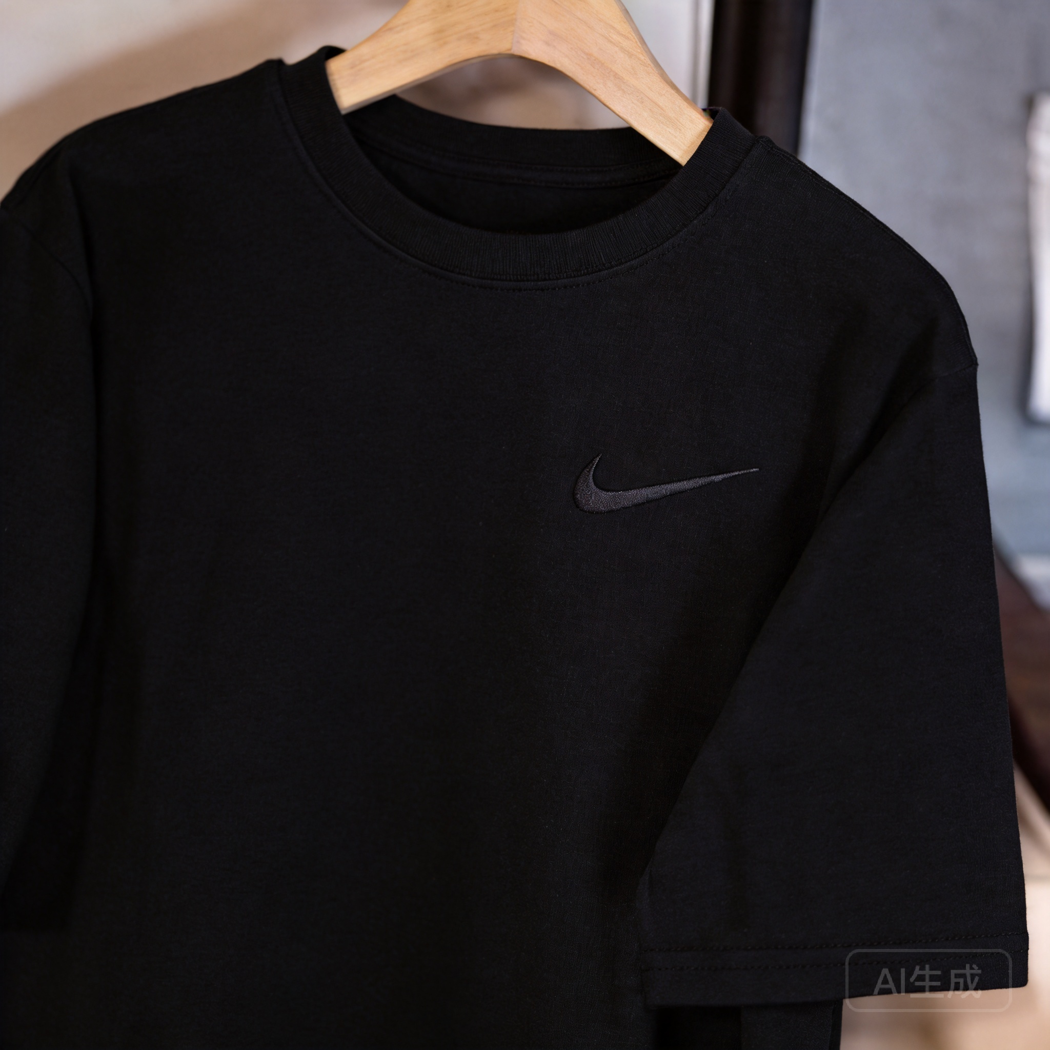 Nike Black Athletic Wear - Breathable Synthetic Unisex Sportswear