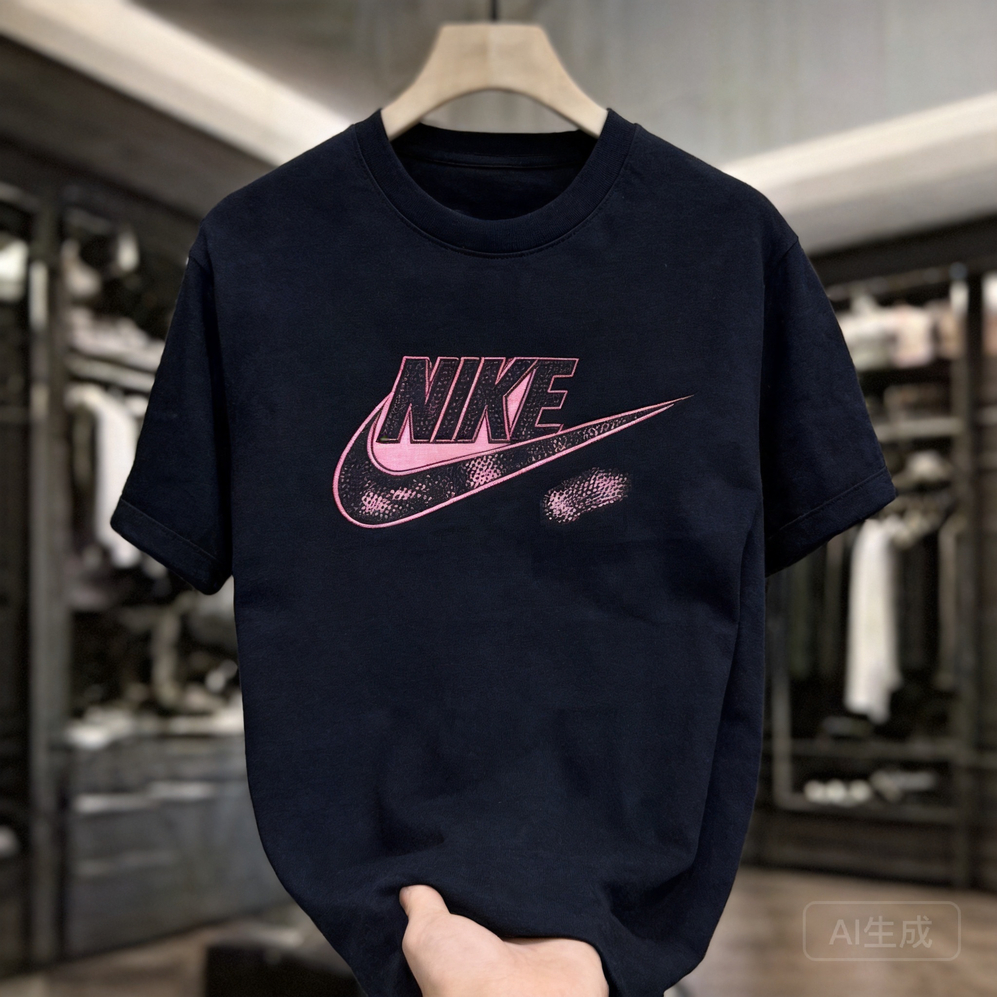 Nike Black Breathable Athletic Wear for Men & Women