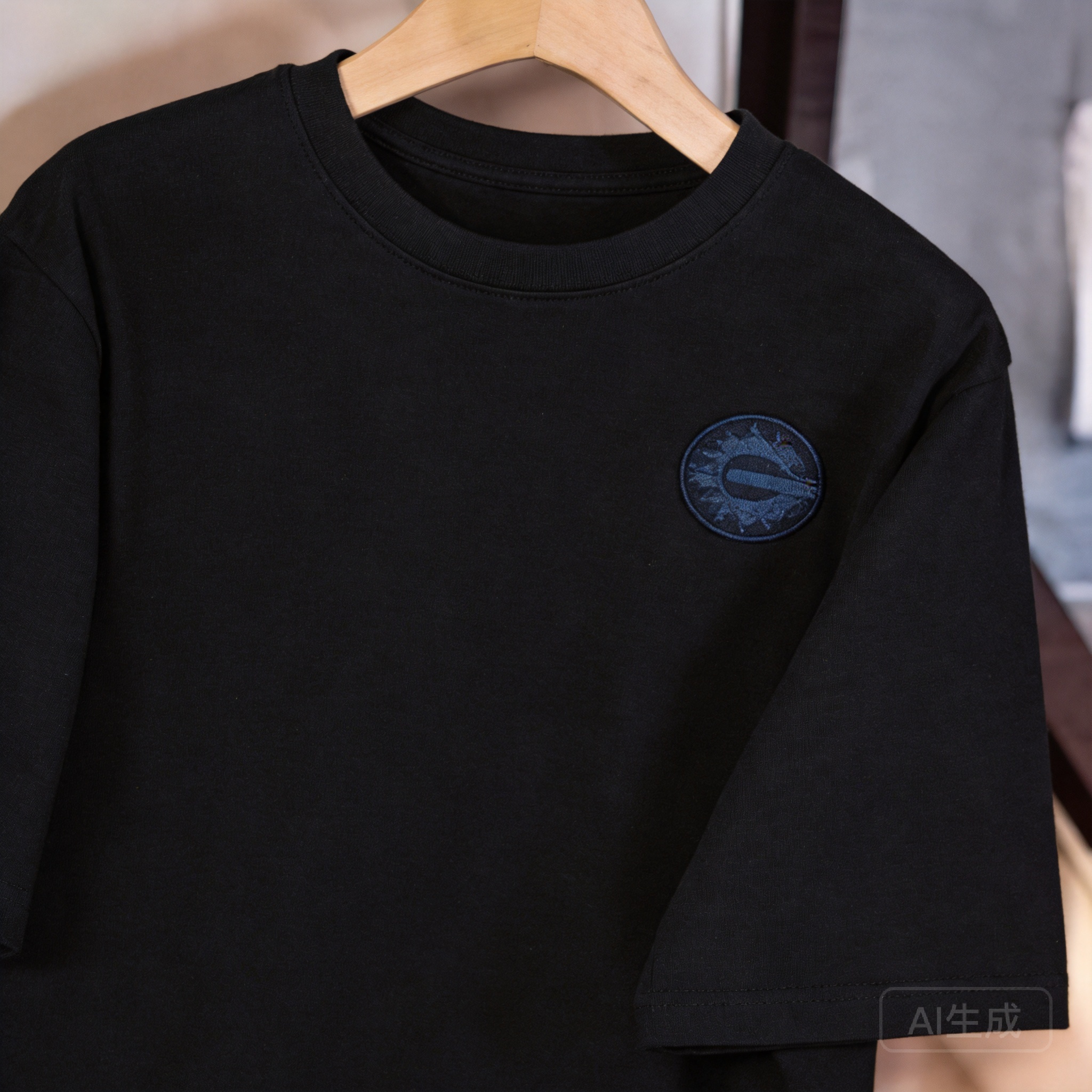 Nike Black Breathable Athletic Wear. Unisex, Minimalist Design