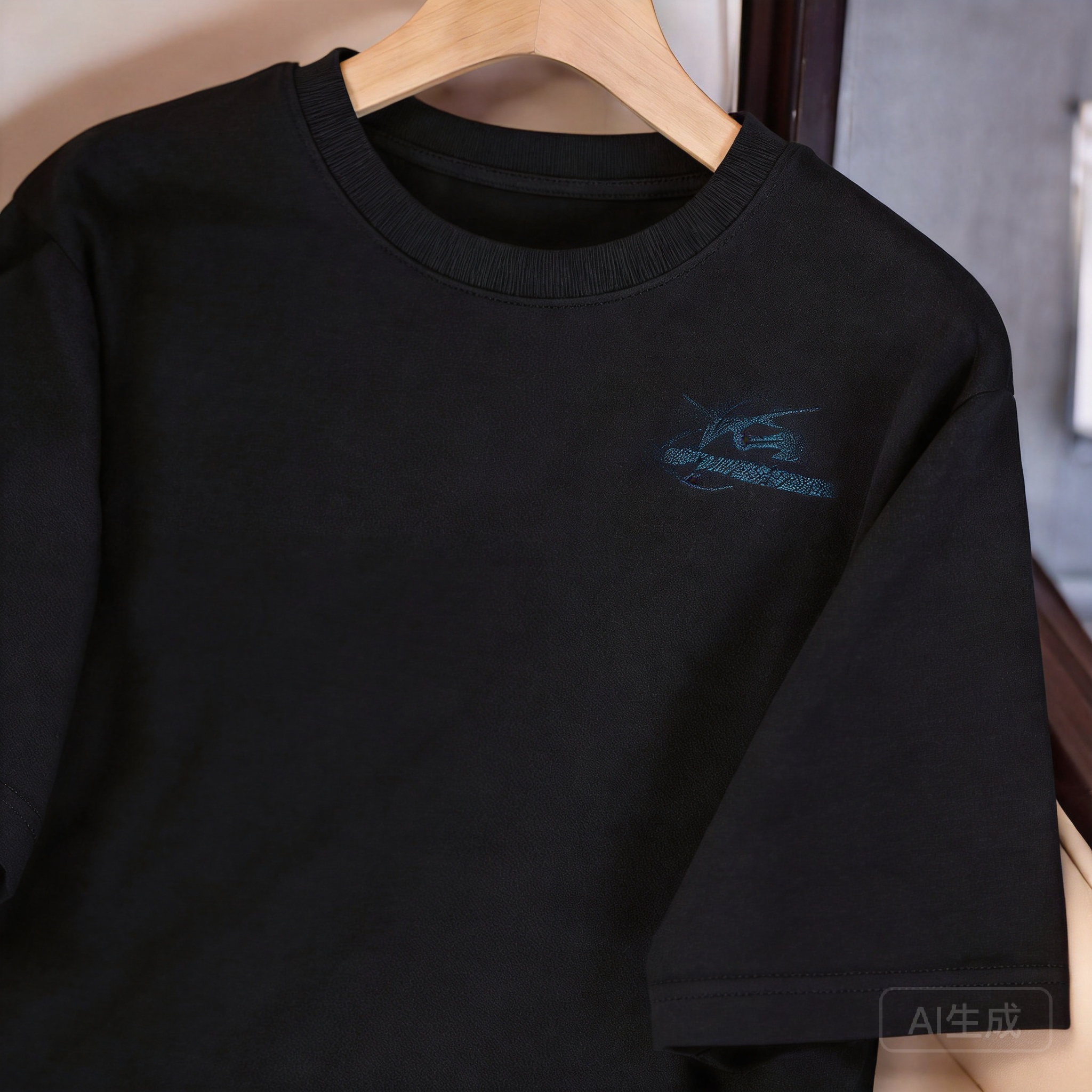 Nike Black Breathable Athletic Wear. Unisex Street Style.