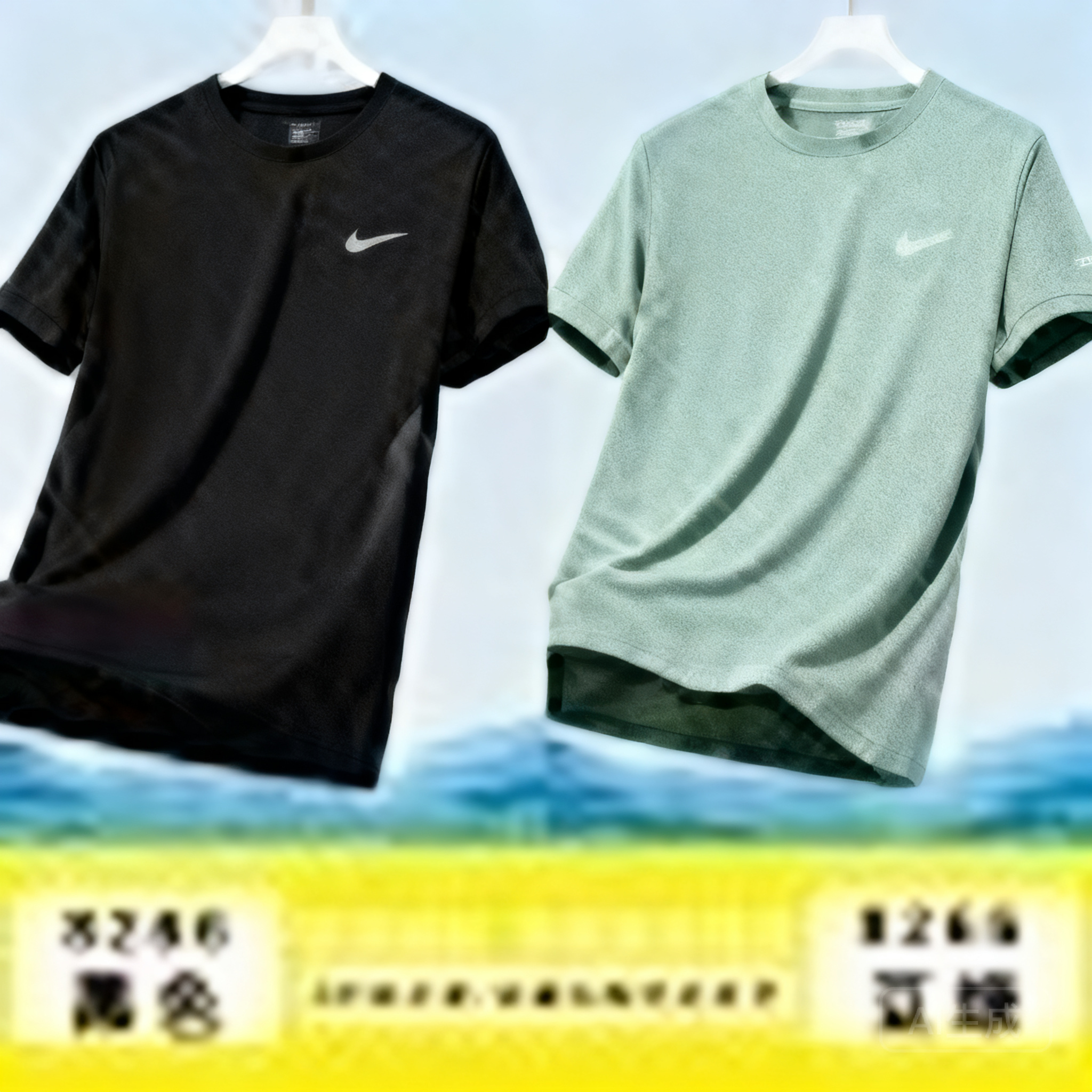 Nike Black Breathable Sportswear, Unisex Casual Athletic Wear