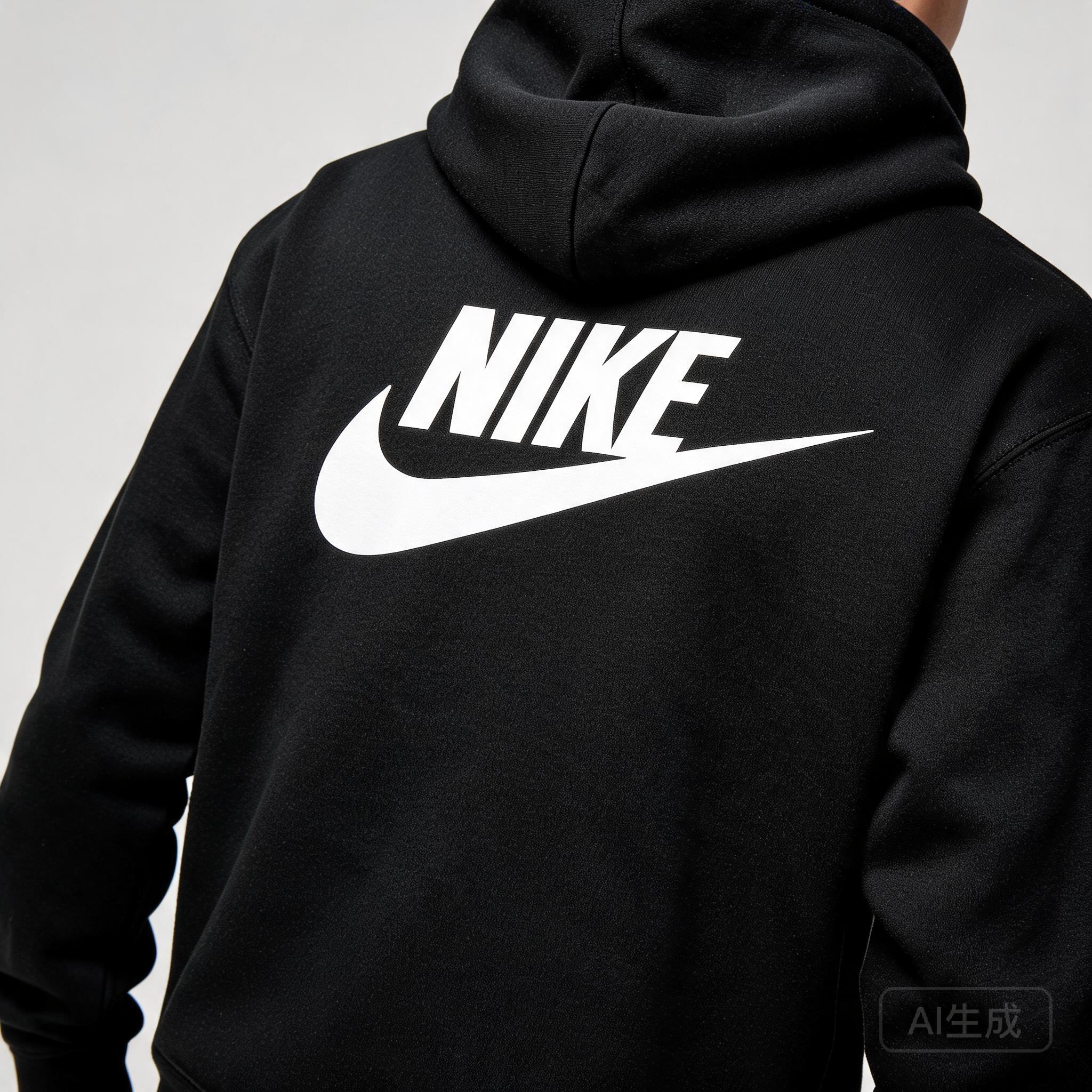 Nike Black Breathable Training Set: Modern Unisex Sportswear