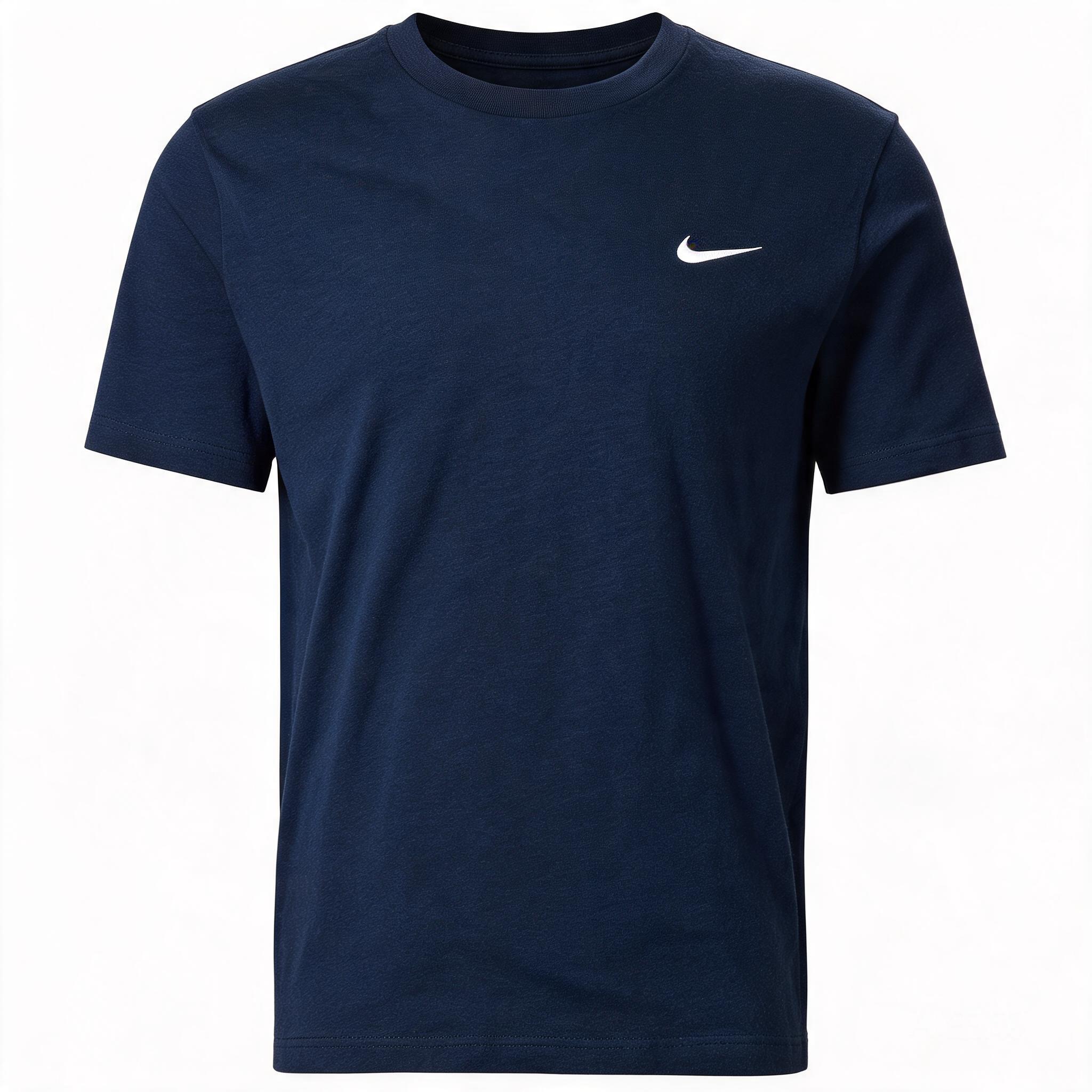 Nike Black Cotton T-Shirt | Breathable Tee with Swoosh