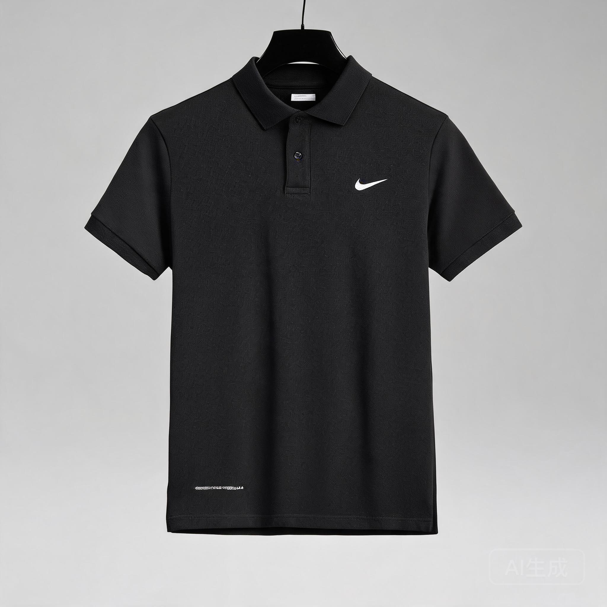 Nike Classic Black Cotton T-Shirt: Breathable Unisex Tee