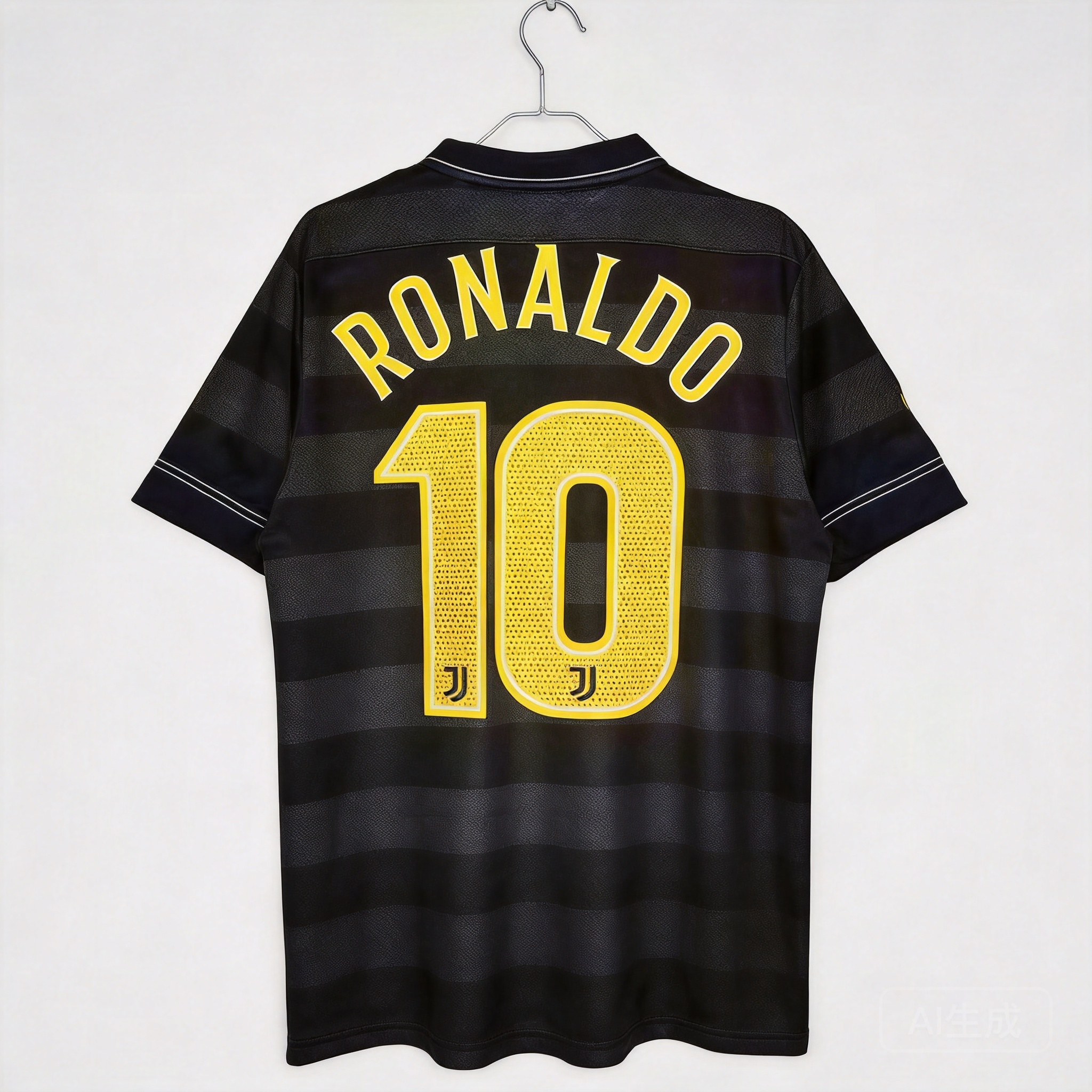 Nike Classic Black Soccer Jersey: Vintage, Breathable & Quick-Dry