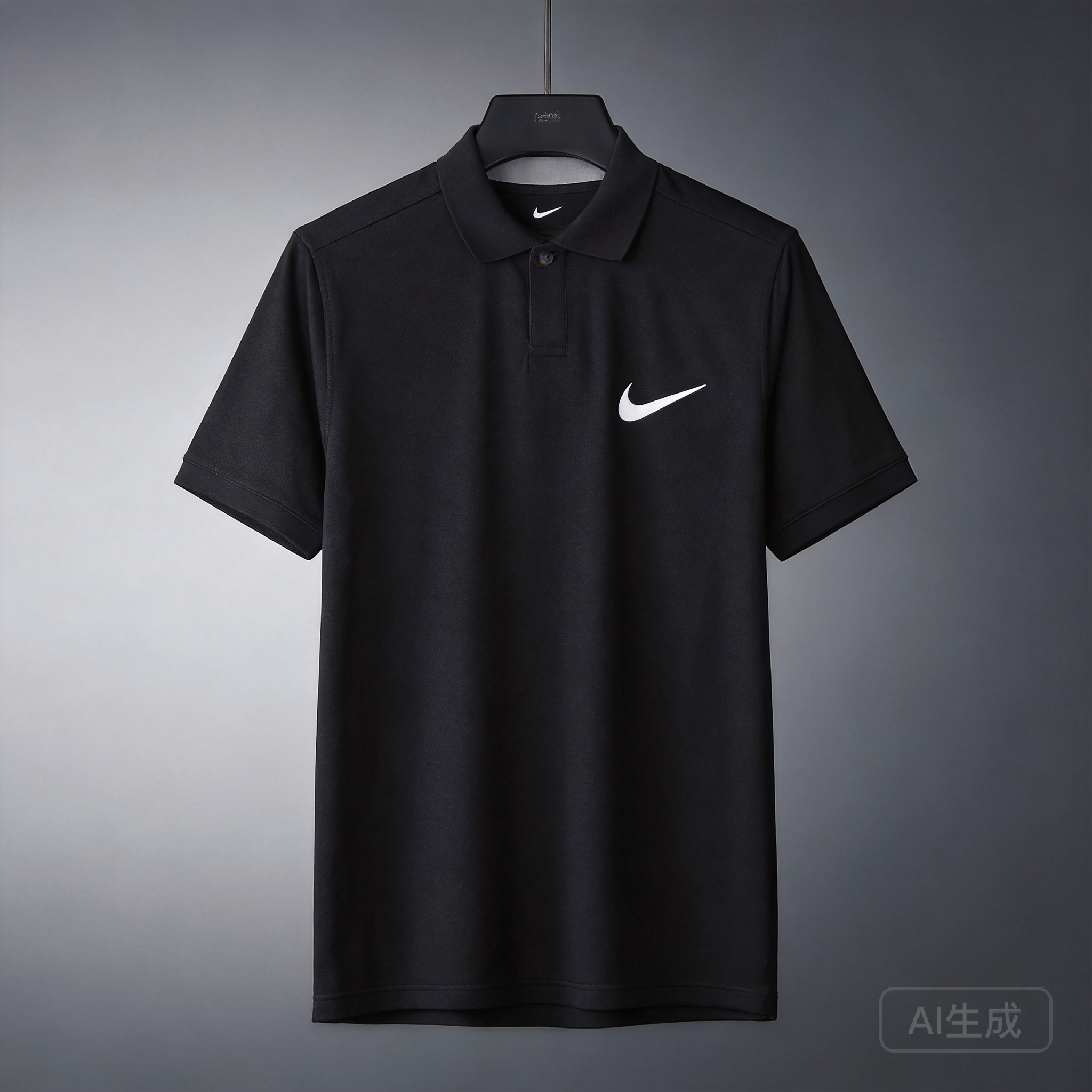Nike Classic Unisex Black Cotton T-Shirt