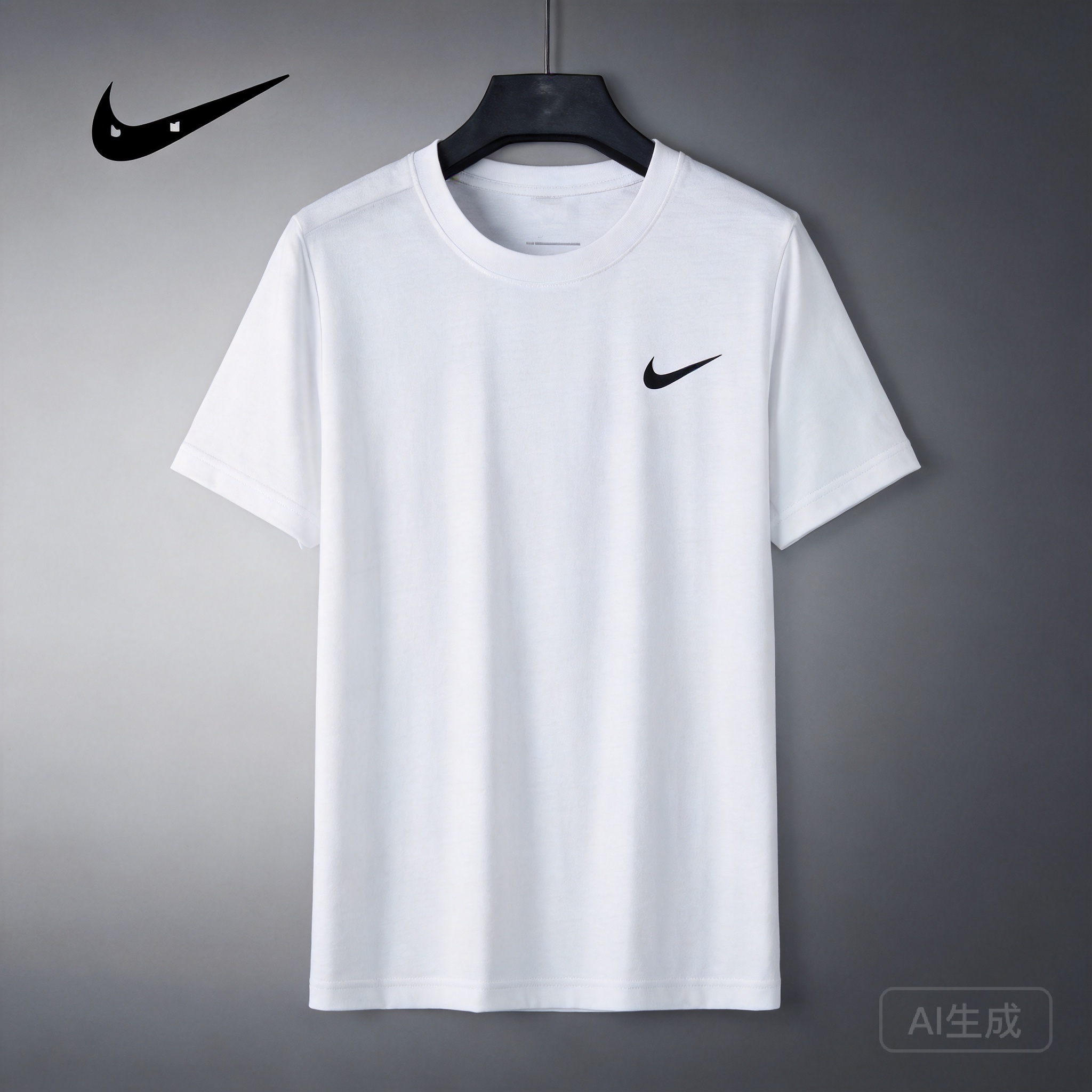 Nike Classic White Cotton T-Shirt: Breathable, Unisex