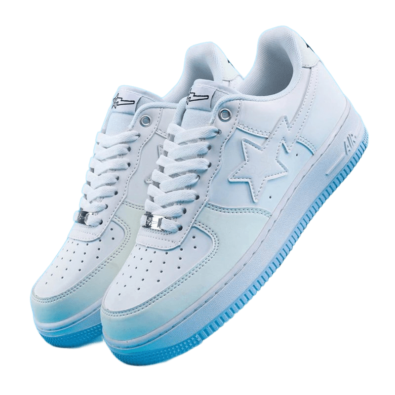 Nike Classic White Leather Sneakers, Unisex Street Style