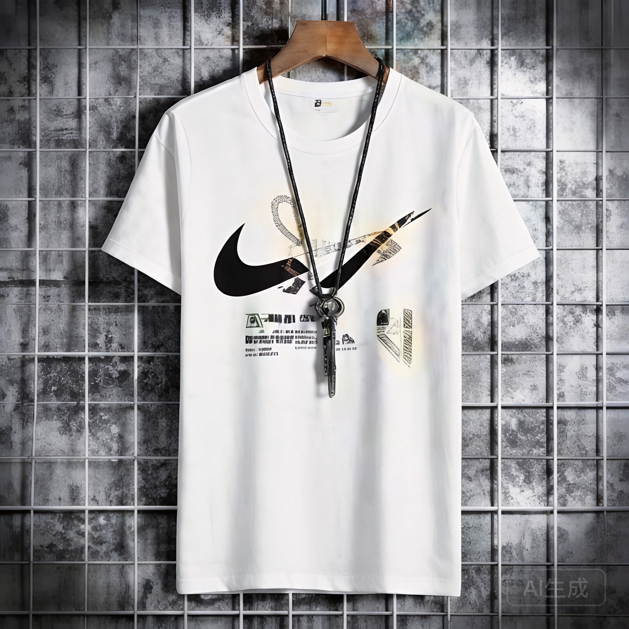Nike Cotton T-Shirt: Breathable Unisex Tee with Logo
