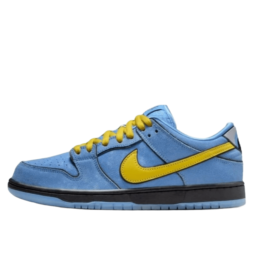 Nike Dunk Blue Leather Retro Sneakers, Unisex