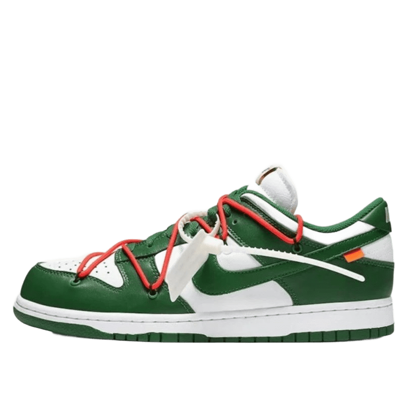 Nike Dunk Green White Leather Unisex Sneakers