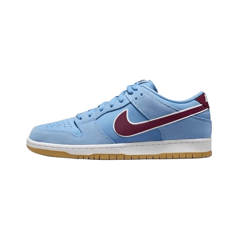Nike Dunk Light Blue Suede Retro Unisex Casual Shoes